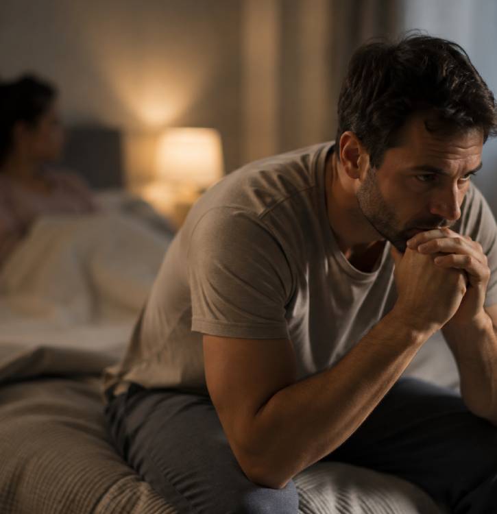 Ansiedad de rendimiento sexual en hombres: cuando disfrutar se convierte en una prueba
